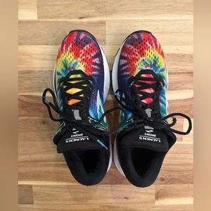 Brooks Launch 5 Rock N Roll Tie Dye Running Shoe Size 8.5